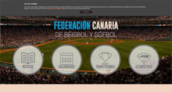 Desktop Screenshot of canariasbeisbol.com